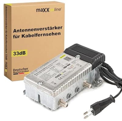 Huisaansluitversterker 1 GHz met 33 dB Versterking voor Kabeltelevisie