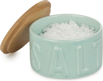 Balvi Zoutvat Zoutpot Salt Groen Keramiek