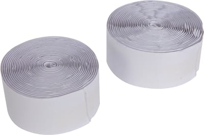 Fixman Zelfklevend klittenband - 50 mm breed - 5 meter lang - wit - 2 rollen