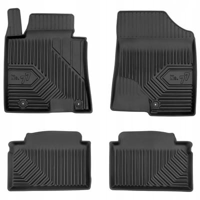 **FROGUM No.77 - Automatten - HYUNDAI i30 II automat - Perfecte pasvorm - Verhoogde rand 4 cm - Geurloos TPE