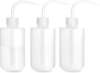 Famanu – Knijpfles set van 3, 250 ml, kunststof vloeistofflessen voor doseren