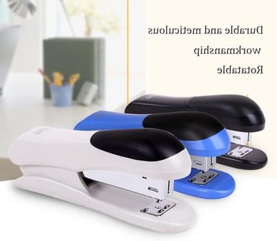 Nietmachine Set - Kantoor nietmachine - Papier binden - Minder inspanning - 20 vellen - Willekeurige kleur