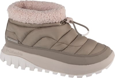 Columbia Snowtrot Shorty 2075121395, Vrouwen, Groen, Laarzen,Sneeuw laarzen, maat: 38