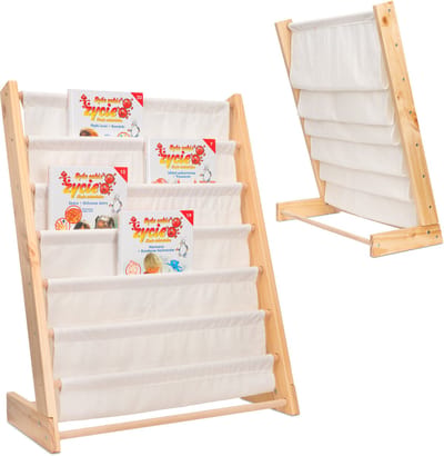 Boekenkast - Kinderkamer Boekenkastje Staand - Montessori Kinderkamermeubel - Hout