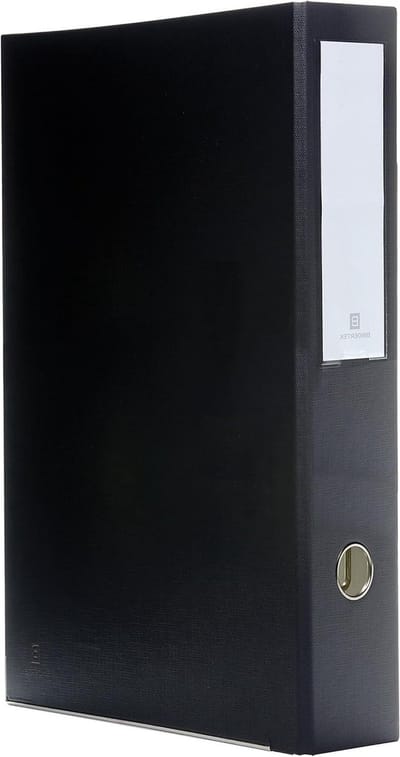 Juridische Mappen - Ringbanden Legale Maat - Papier Organiseren - D-ringen Schuine Vorm - 8.5 x 14 inch - Zwart