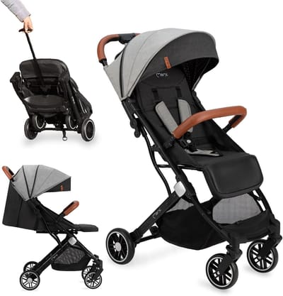 Inklapbare kinderwagen voor kinderen vanaf 6 maanden met comfort en veiligheid