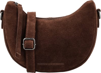 Hide & Stitches Brazos Schoudertas - Crossbody - Tas - Leer - Leren Dames Tas - Donkerbruin