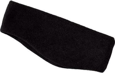 Myrtle Beach Hoofdband Fleece Zwart