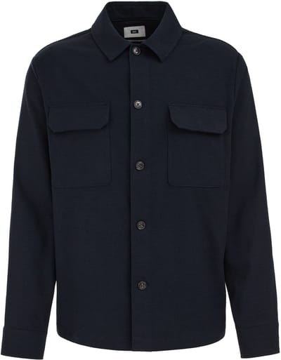 WE Fashion Overshirt Dark Blue Taglia: M | Camicie Casual Outlet | Uomo | Blu