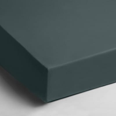 Zavelo® Jersey Hoeslaken Donker Groen-1-persoons (80/90x200 cm)