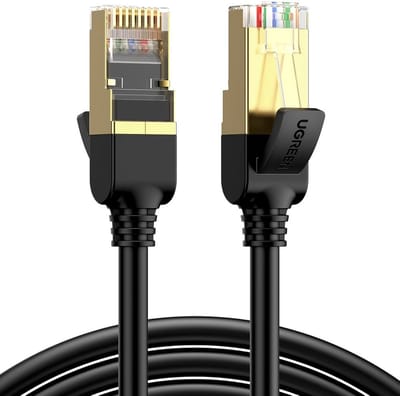 Ugreen - NW107 - RJ45/Cat - 7 - STP - netwerkkabel - 15m - zwart
