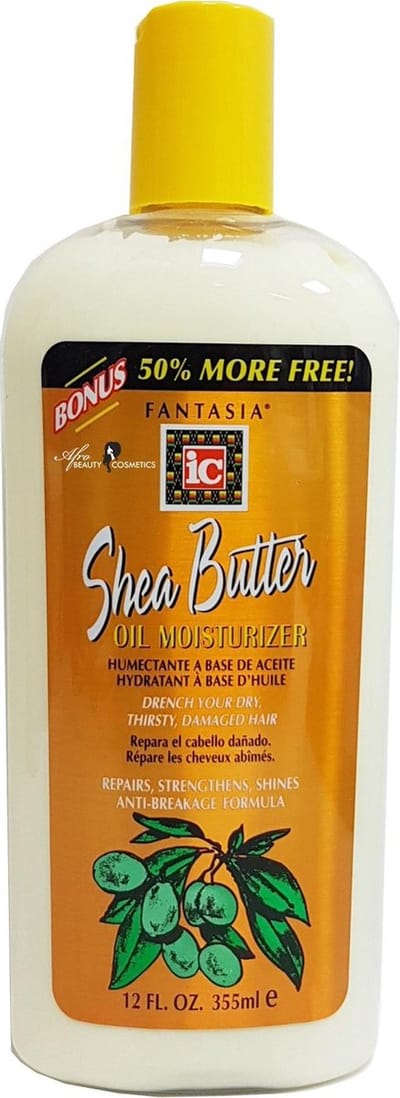 Hair Oil Fantasia IC Shea Butter Oil Moist (355 ml)