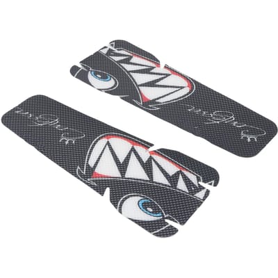 1 Paar Fiets Crank Beschermsticker Anti-Kras Lichtgewicht Stijlvol Fiets Crankarm Sticker black