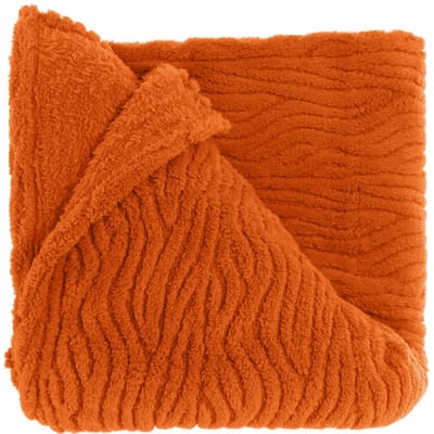 Unique Living - Plaid Clio 150x200cm - Orange Flame