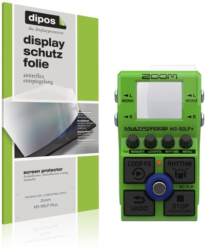 dipos – 2x Matte Beschermfolie geschikt voor Zoom MS-90LP Plus | Krasbestendige & antireflecterende Screenprotector Ultra-Thin