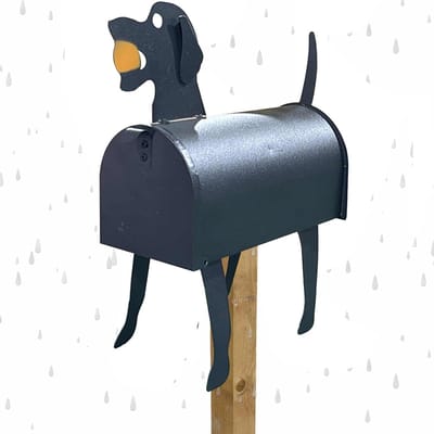 Dieren Brievenbus - Decoratie Tuin - Buiten Decoreren - Waterdicht Metaal - 37x26x16 cm