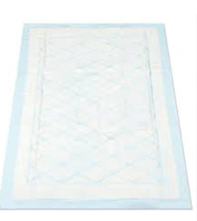 ABENA Abri-Soft Superdry, 60xwegwerp onderleggers 70 x 180 cm, Pak, ter bescherming van matras- Absorptie 1750 ml, lichtblauw