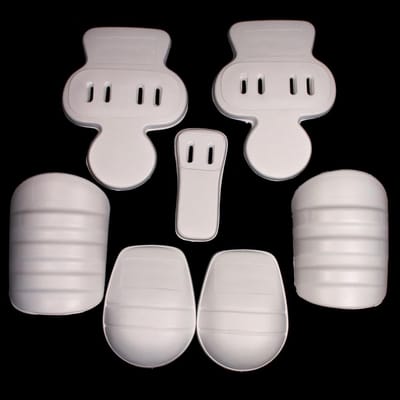Beschermingsset American Football - Lineman Set - Sport Bescherming - 7-Delig - Volwassen - Wit