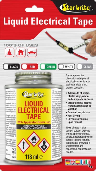 Star brite Liquid Electrical Tape - black | 118ml