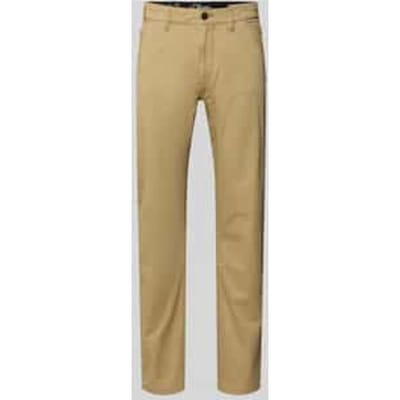 regular fit chino van katoenmix