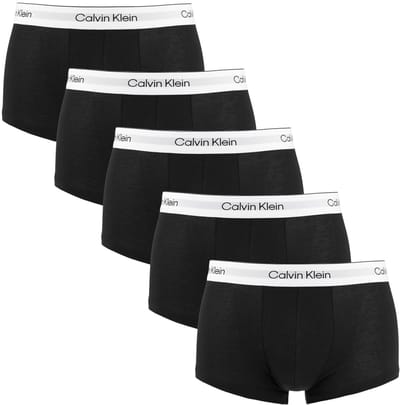 Calvin Klein Low Rise Trunk Boxershorts Heren (5-pack)