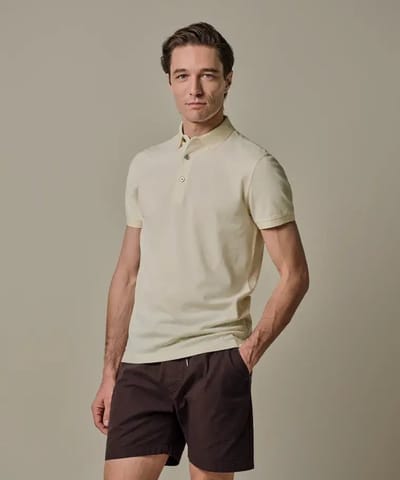 Profuomo Polo KM Off White PPXD10020A