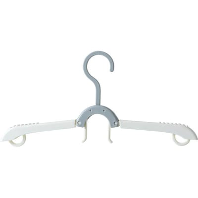 Multifunctionele opvouwbare reis kledinghanger opberg droogrek draagbare reis artefact zakenreis huishoudelijke kleding ondersteuning hanger gray