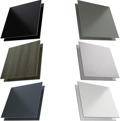 Aluminium Composietplaat 3 mm Sandwichpaneel voor Keuken, Douche en Reclamebord