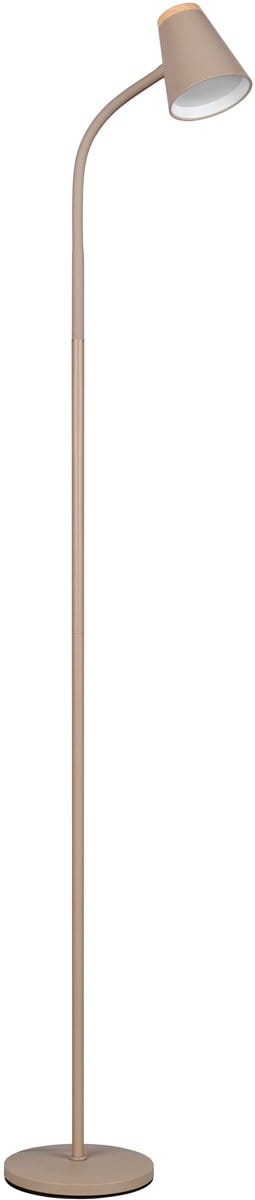 REALITY PONGO - Vloerlamp - Beige - incl. 1x SMD 4,5 W - Flexibel - LED-printplaat met hoog voltage - Niet dimbaar