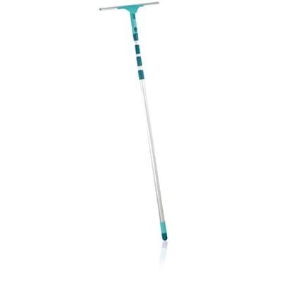 Leifheit - Powerslide trekker 40 cm met telescoopsteel 160-415 cm - microfiber overtrek - Click System