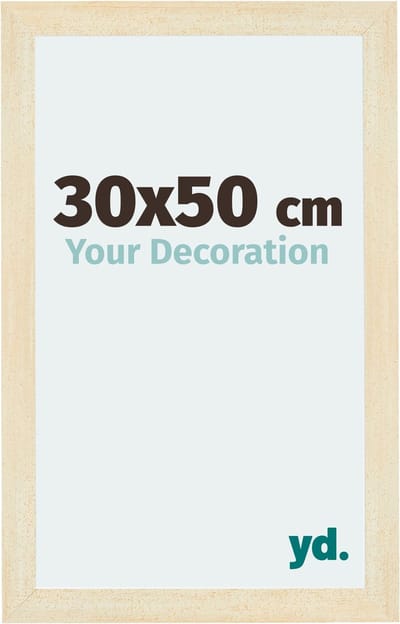 Your Decoration - Fotolijst 30x50 cm - MDF - Zand Geveegd - Mura