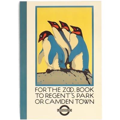 a5 notitieblok Rex London TfL For The Zoo… Poster