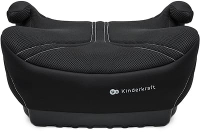 Kinderkraft I-BOOST 2 PRO i-Size - Zitverhoger - ISOFIX - Autostoel Booster - 125-150 cm 22-36 kg – 6-12 Jaar – R129 Goedgekeurd –Zwart