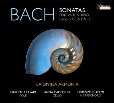Lorenzo Ghielmi, La Divina Armonia, Mayumi Hirasaki - J.S. Bach: Sonatas For Violin And Basso Continuo (CD)