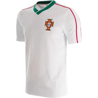 COPA Football - Portugal 1986 - Retro Uit Voetbalshirt - Heren - XS - Wit