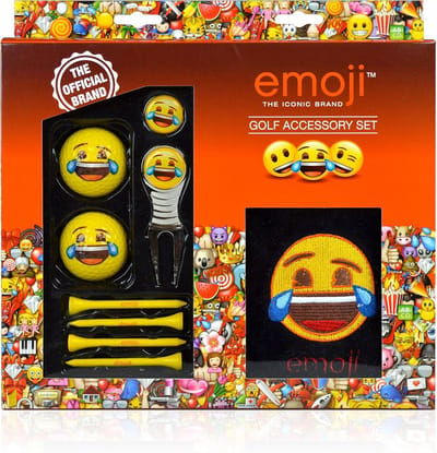 Grappige Golf Starter Set met Emoji Accessoires voor Heren en Dames