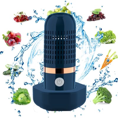 Fruit- en Groentereiniger - Fruit Groent Wasmachine 3000mAh IPX7 Draagbare Voedselreiniger zonder Kabel Oplaadbare Reinigingsmachine voor Groenten en Fruit