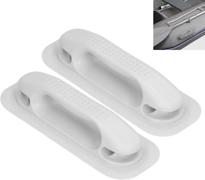 Set van 2 Rubber Handgrepen voor PVC Boot - Vervangingsonderdelen voor Raft, Kayak en Kano Accessoires