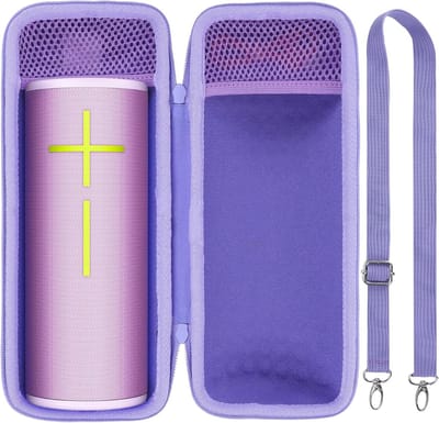 Opslagdoos voor Draagbare Waterdichte Bluetooth Speaker - Geschikt voor UE MEGABOOM 4/3, Paarse Bescherming, Modern en Praktisch Accessoire