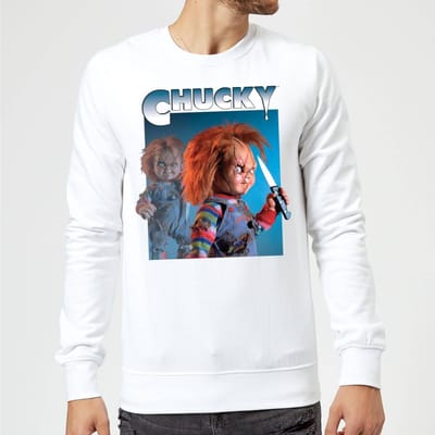 Chucky Nasty 90's trui - Wit - S