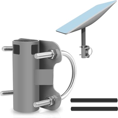 Verstelbare U-vormige houder voor satellietschotel, antennemast en montagebeugel, geschikt voor diverse schotels (30~50mm)
