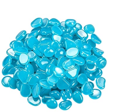 Decoratieve stenen - Kiezels - Tuin decoreren - Nachtelijke gloed - 300 stuks - Meerkleurig