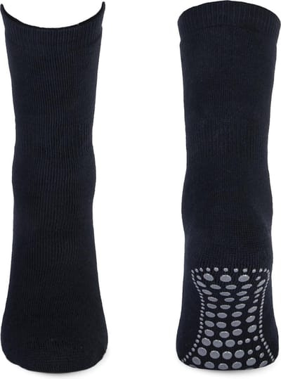 Basset Antislip Sokken Donkerblauw 31-34