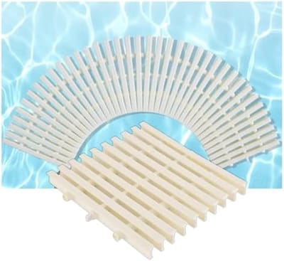 Afvoerrooster Kanaalrooster - Douchegoot Rooster - Efficiënt Waterbeheer - 360 Graden Verstelbaar - 100 cm Lengte - Beige