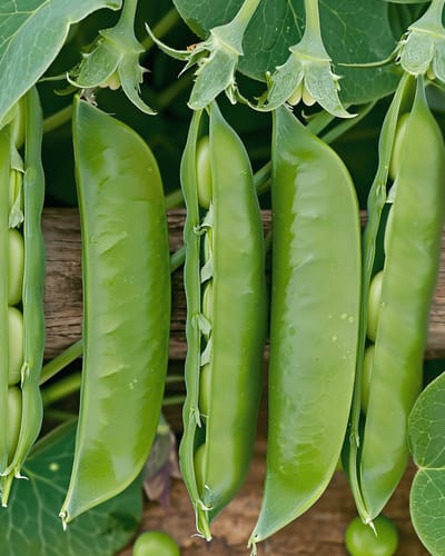 2 sets - Doperwten Zaden Eerste Vroege Mei Pisum Sativum Eenjarig 100g