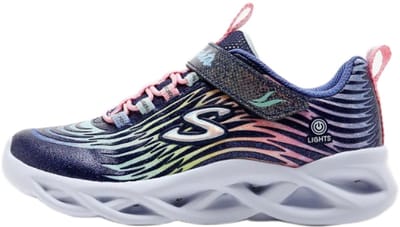 SKECHERS Kindersneakers Twisty Brights Mystical Bliss - Unisex, Veelzijdige Kleuren, Maat 27.5