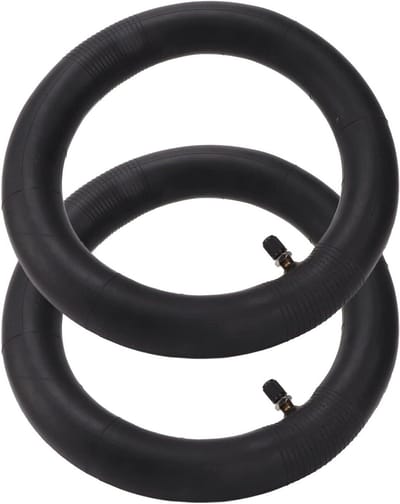Binnenband - Reserveband Scooter - Fietsen Onderhoud - Inclusief Bandenlichter - 10x2 inch - Zwart