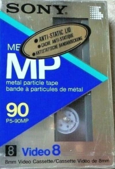 Sony MP Video 8 Cassette tape 90 - P5-90MP