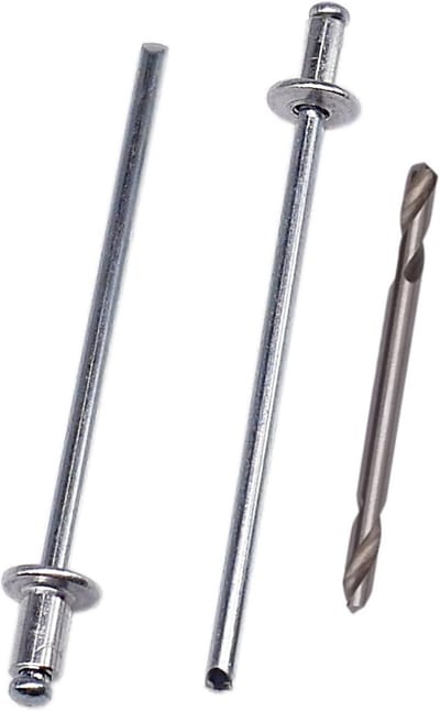 Blinde klinknagels - Aluminium popnagels - Verbinding maken - Met stalen doorn - 250 stuks - Aluminium