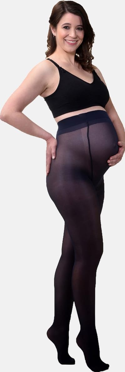 Zachte Zwangerschaps Panty 40den (Marine | XL)